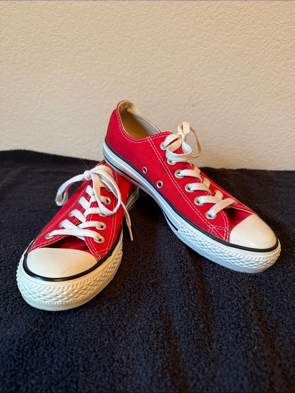 Red Low-Top Converse